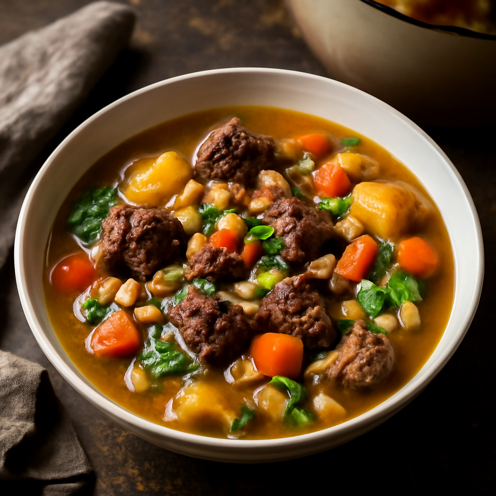 Bacon Beef and Bean Coddle image