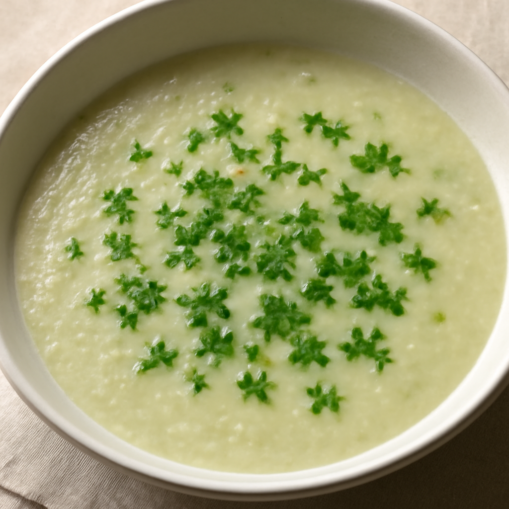 Leek and Oatmeal Broth image