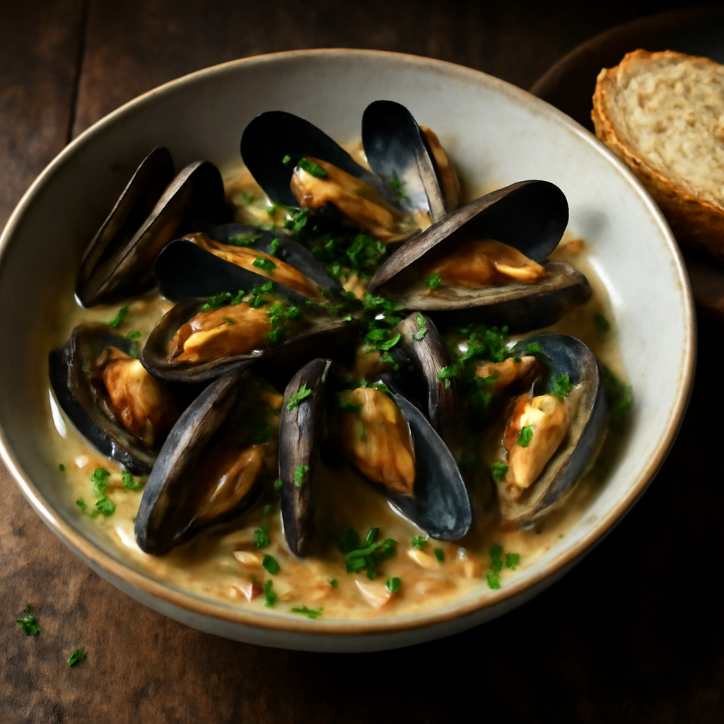 Molly's Onion Mussels image