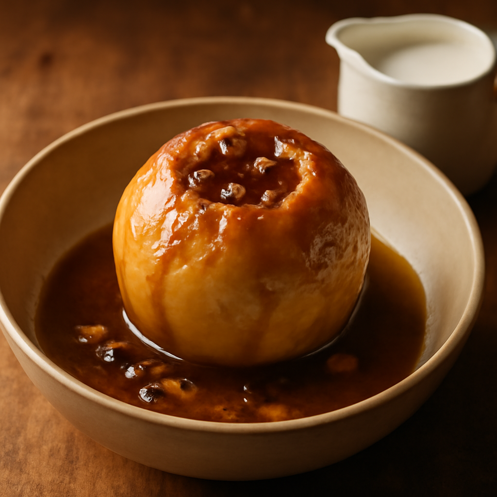Orchard Apples in Whiskey Sauce image
