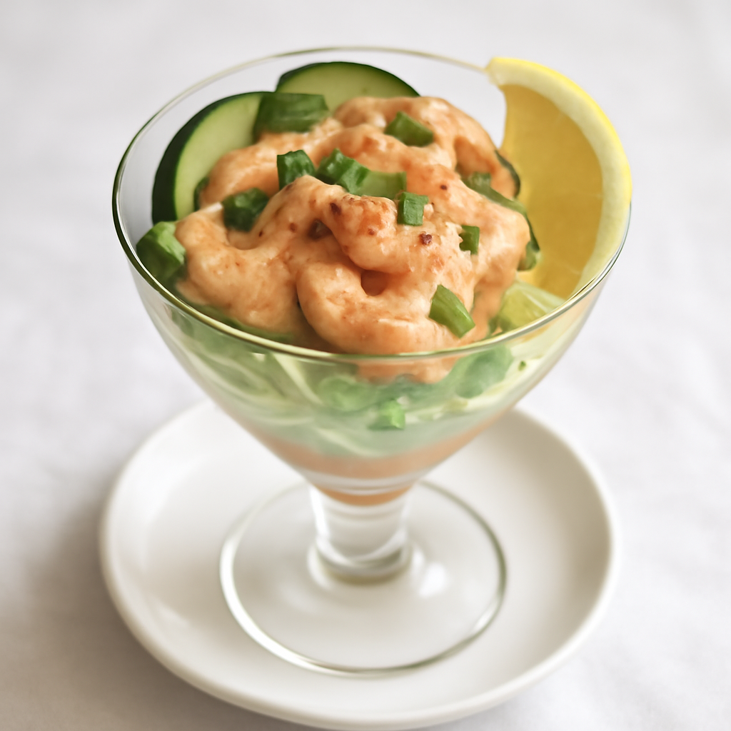 Prawns in Cocktail Sauce image