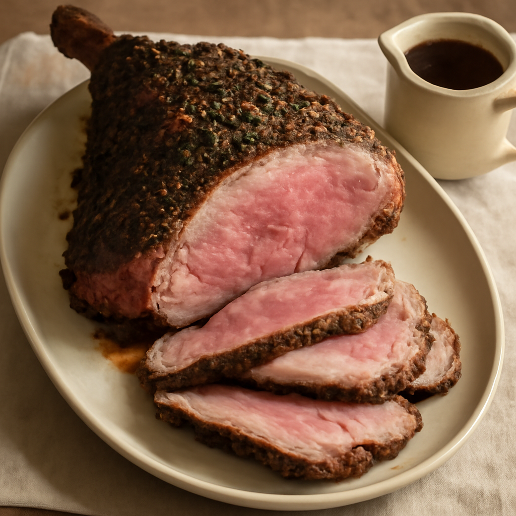 Roast Herb Lamb image