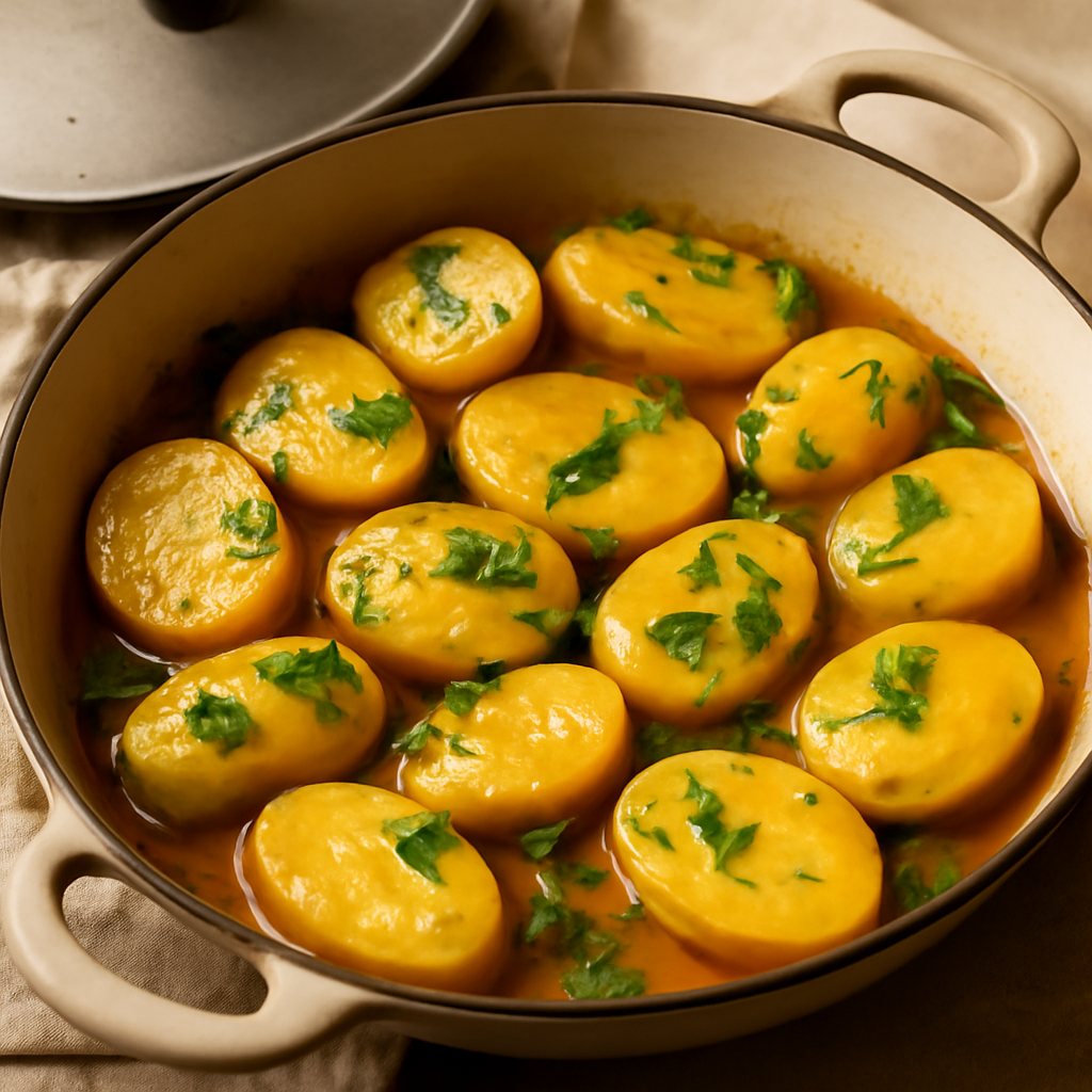 Saffron Potatoes image