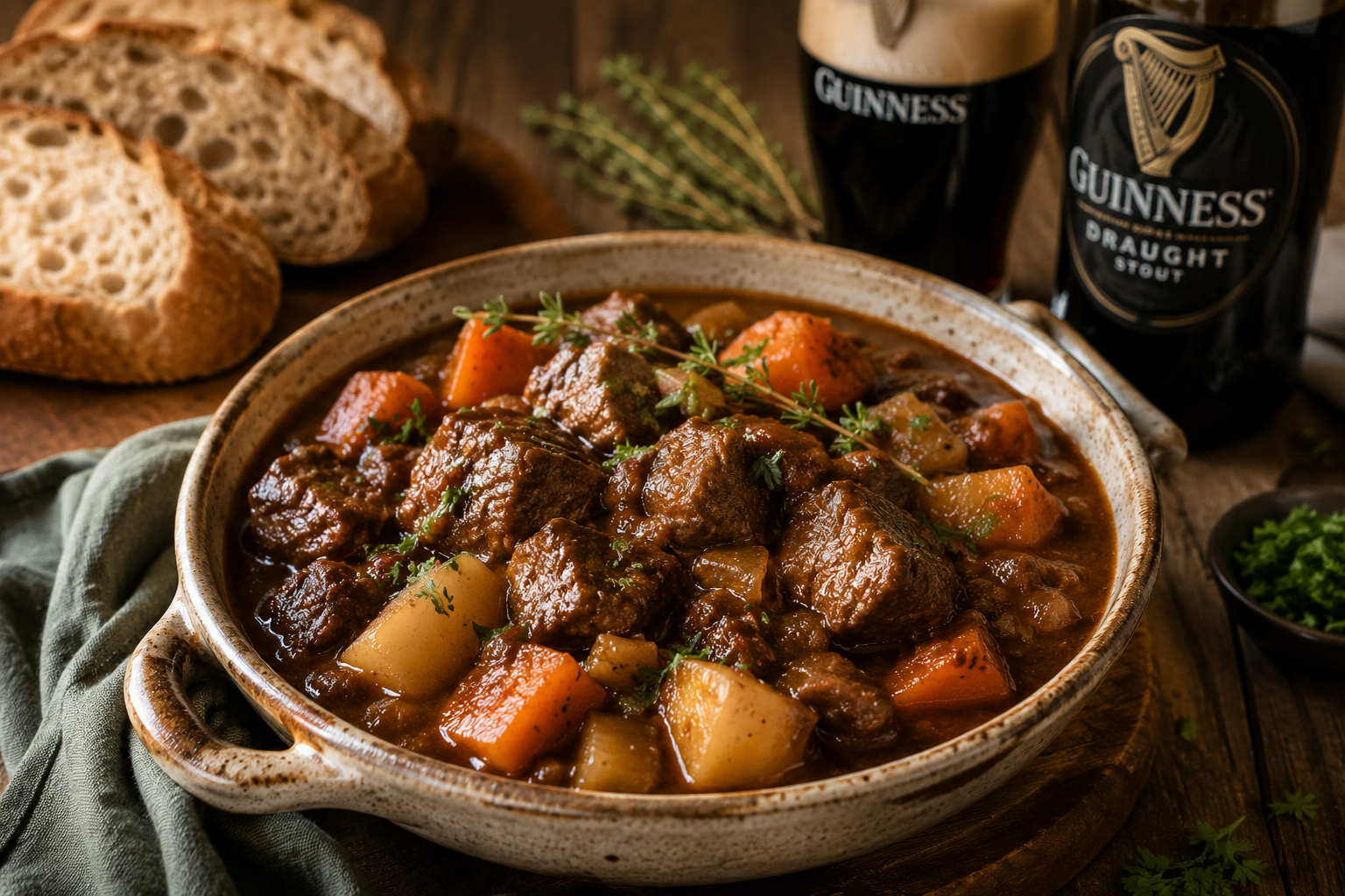 Irish Guinness Beef Stew